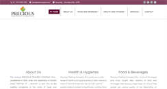 Desktop Screenshot of preciousqatar.com