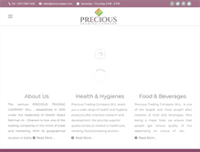 Tablet Screenshot of preciousqatar.com